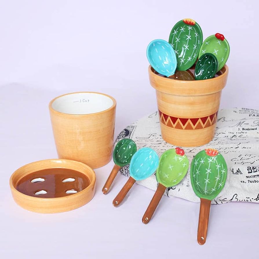 Cactus Measuring Spoons Set