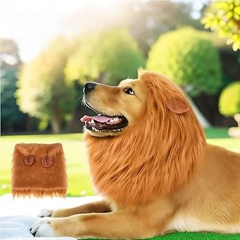 Lion Mane Perücke für Hund