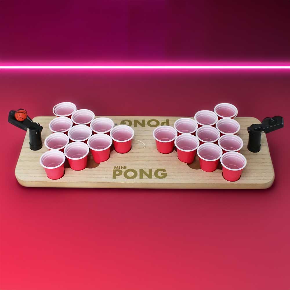 Mini Beer-Pong Spiel