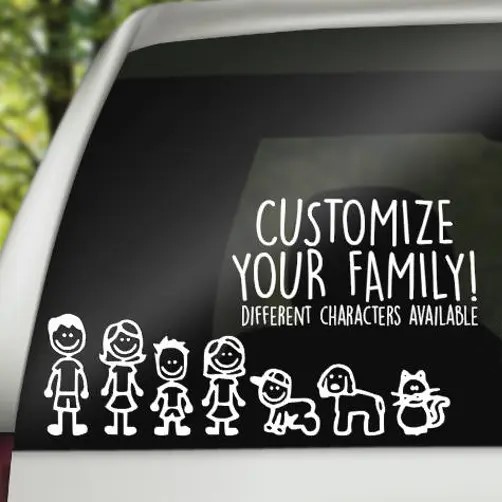 Personalisierte Car Sticker