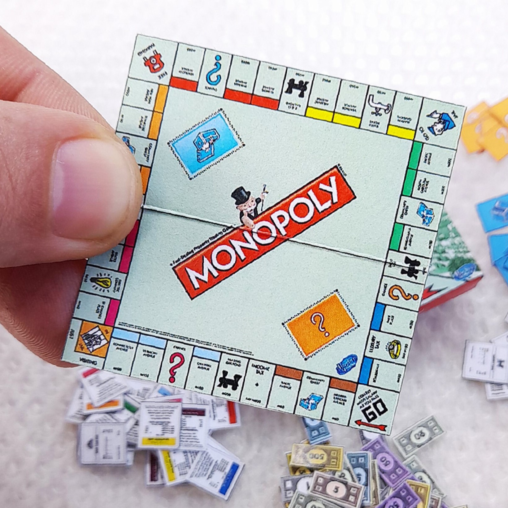 Worlds Smallest Monopoly Brettspiel