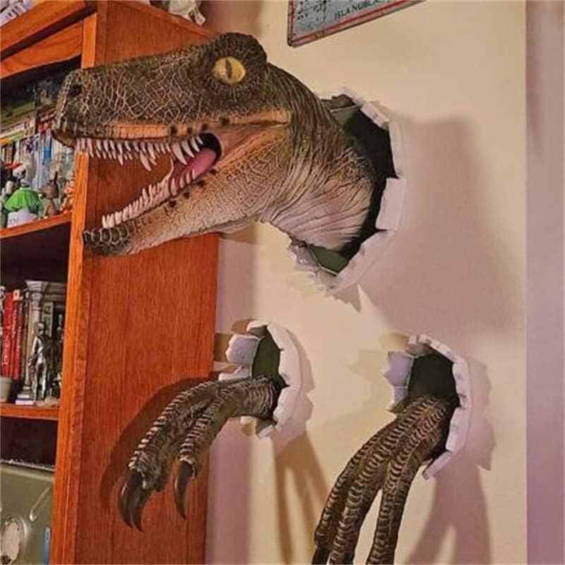 Dinosaurierkopf Wandbehang